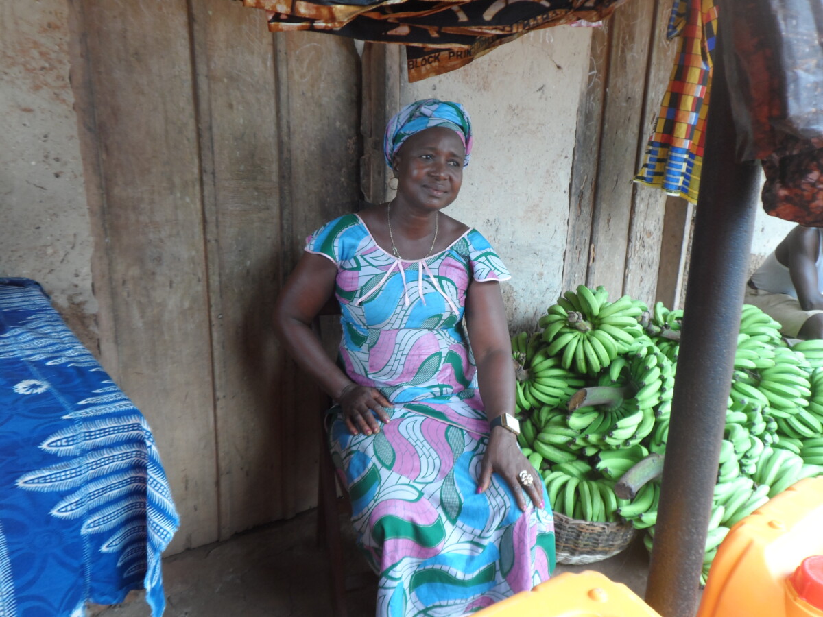 Sierra Leone: “Before we did not have enough food, but now I can provide for my family”